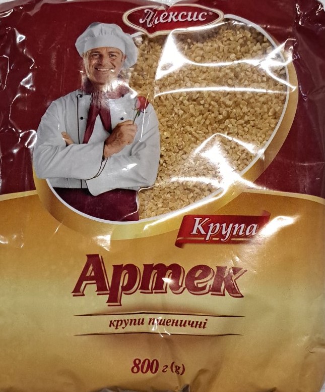 Крупа пшенична Артек ТМ Алексис 800г